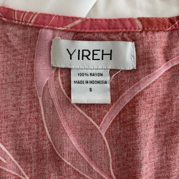 Yireh Clementine Midi Dress Terra Rossa - Picture 3 of 3